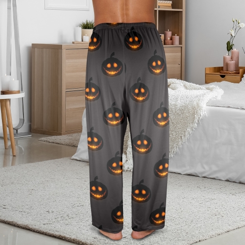 Custom Men's Pajama Trousers without Pockets(Model Sets 02)(Made in Queens)