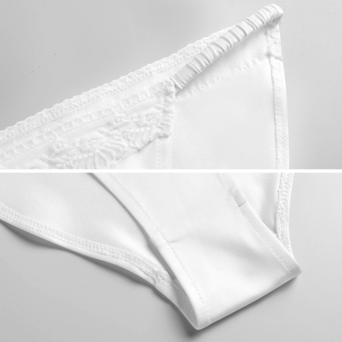 Lace Trim Thong